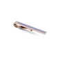 14K DIAMOND & BLUE SAPPHIRE TIE CLIP - STYLE # 550273