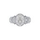 WOMENS FASHION BEE RING WITH 14KY WITH PEAR DIAMONDS - STYLE # 553584